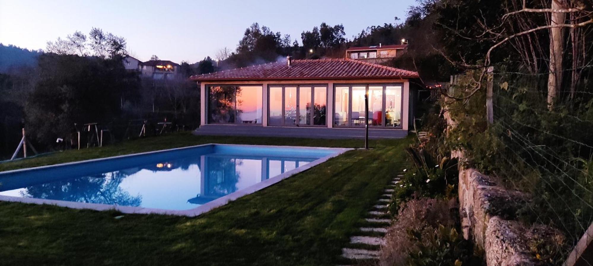 The Pool House Longos Exterior foto