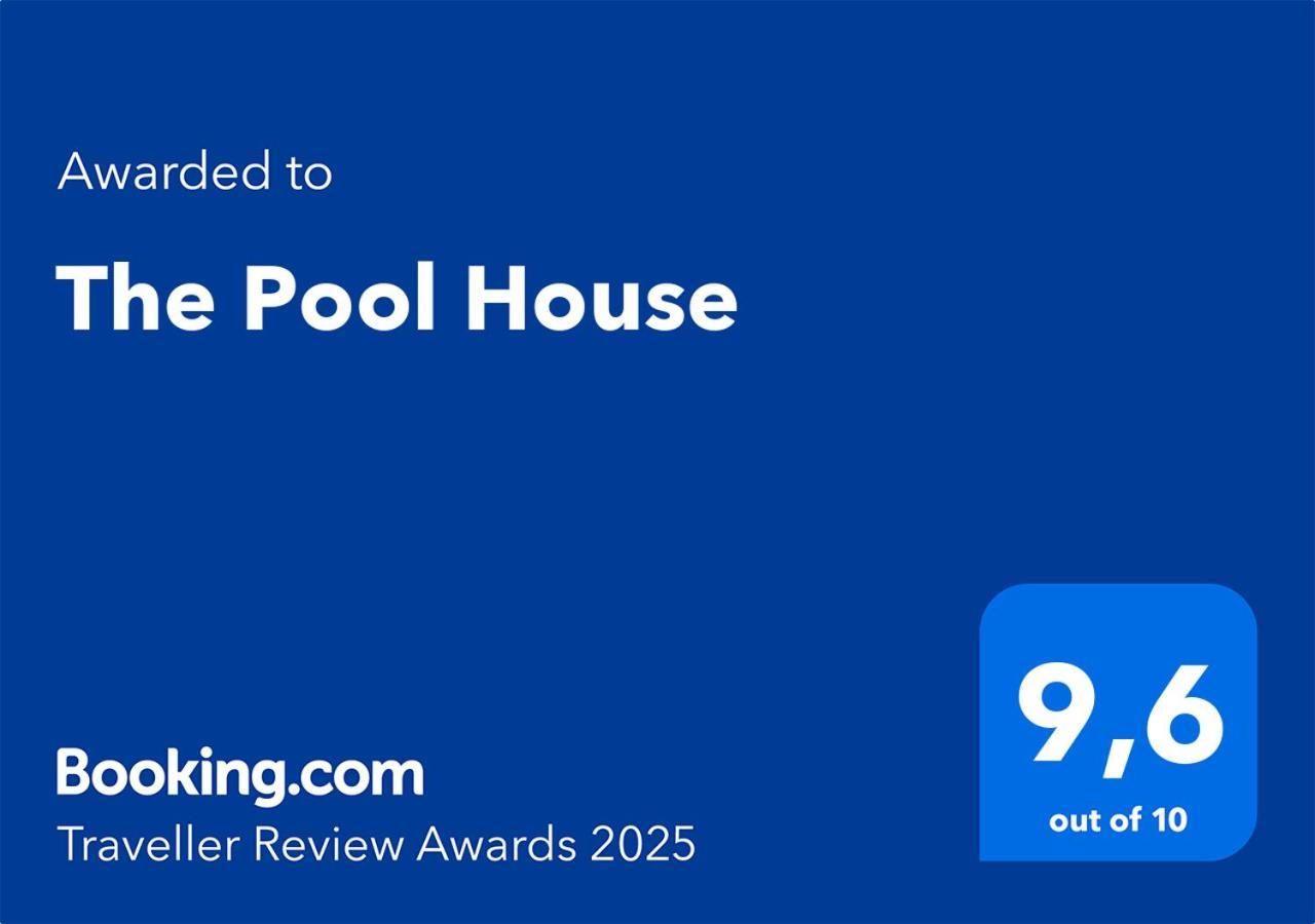 The Pool House Longos Exterior foto